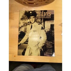 Elvis Presley Official Catalog Early Fall 2002 25th Anniversary EP25 Legendary